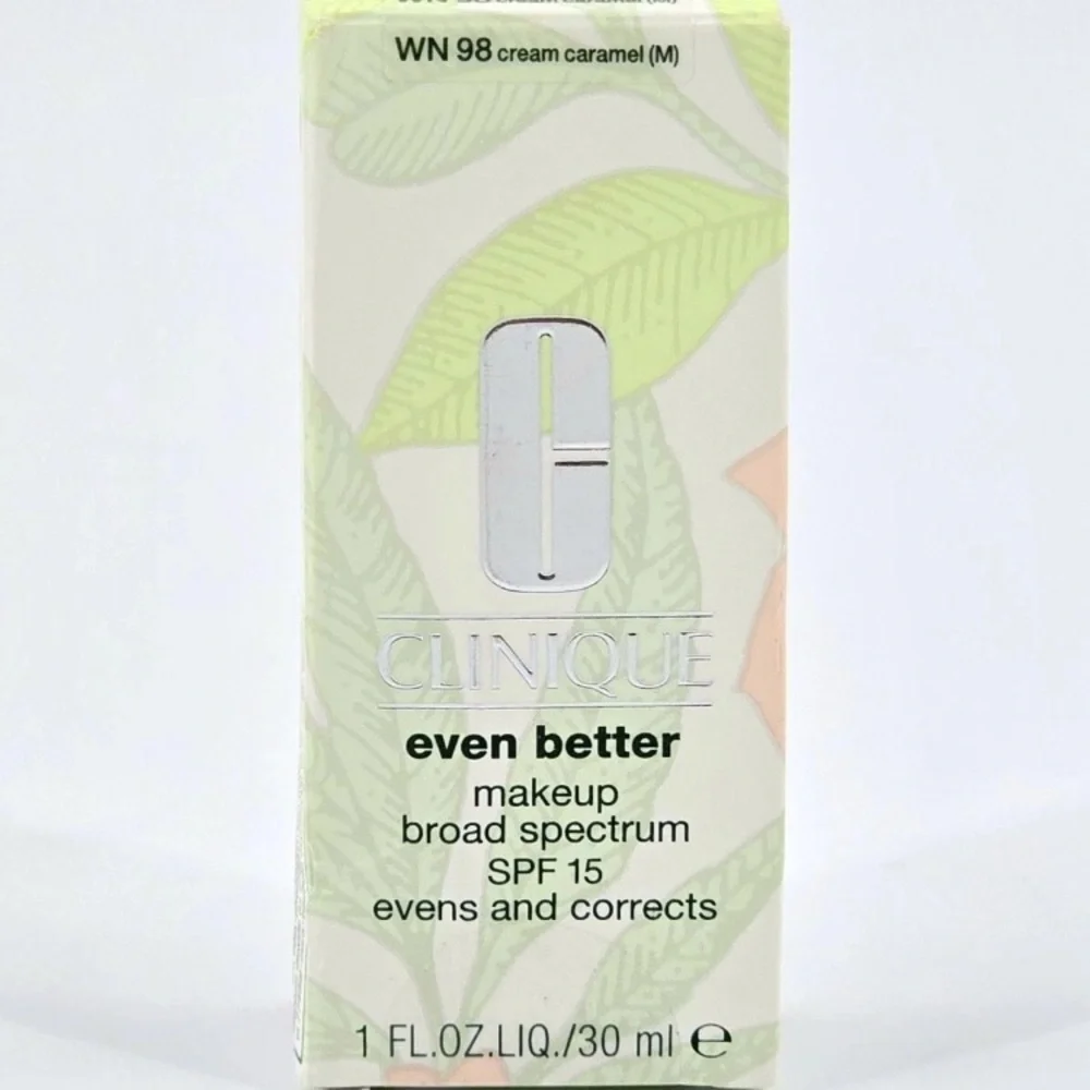 Clinique Even Better Makeup SPF 15 in WN-97 cream‎ caramel